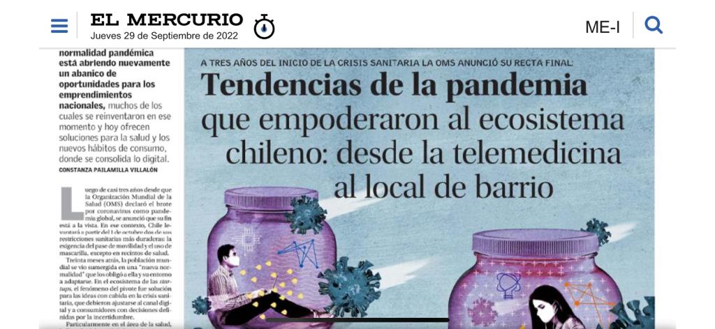 Lee más sobre el artículo Tendencias de la pandemia que empoderaron al ecosistema chileno: desde la telemedicina al local de barrio