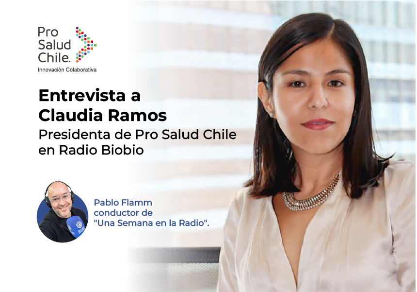 Lee más sobre el artículo Claudia Ramos en Radio Biobio: «Cuando hablamos de Innovación, nosotros proponemos conectar con el paciente, con sus dolores y la tecnología»